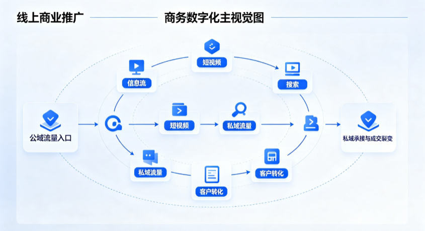 乌鲁木齐县线上商业推广怎么做？全域流量闭环搭建与低成本转化实战指南
